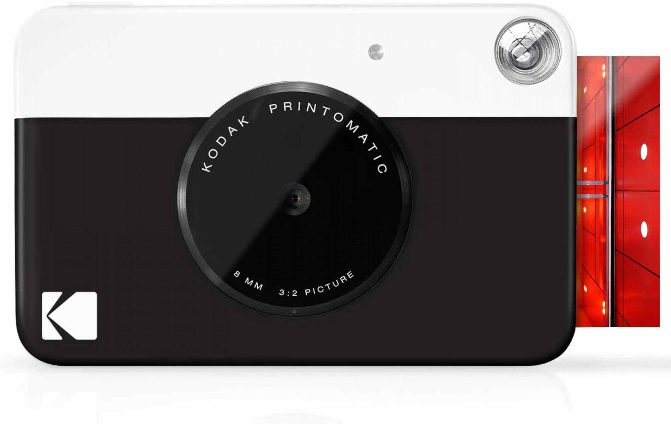 Kodak Printomatic Instant Print CameraCamerasCapture and Print All the Fun in an Instant The Kodak Printomatic camera instantly and automatically prints high-quality, full color photos with point-and-shoot ease. The camera uses Kodak Zink Photo Paper, so